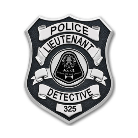 Lieutenant Détective Badge SPUM - Smith & Warren