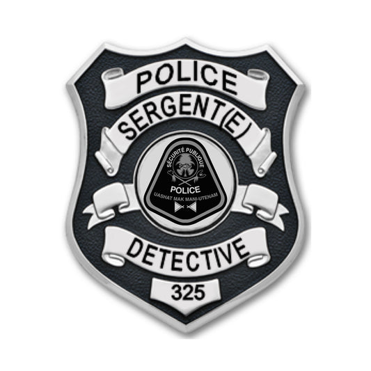 Sergent(e) Détective Badge SPUM - Smith & Warren