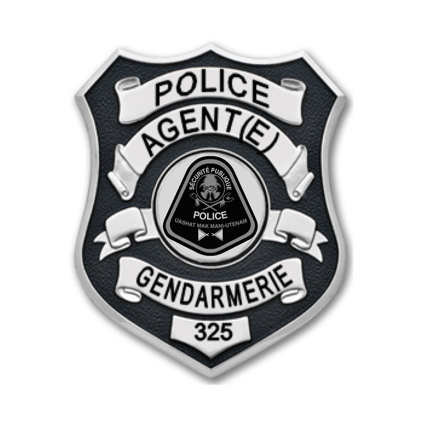 Agent(e) Gendarmerie Badge SPUM - Smith & Warren