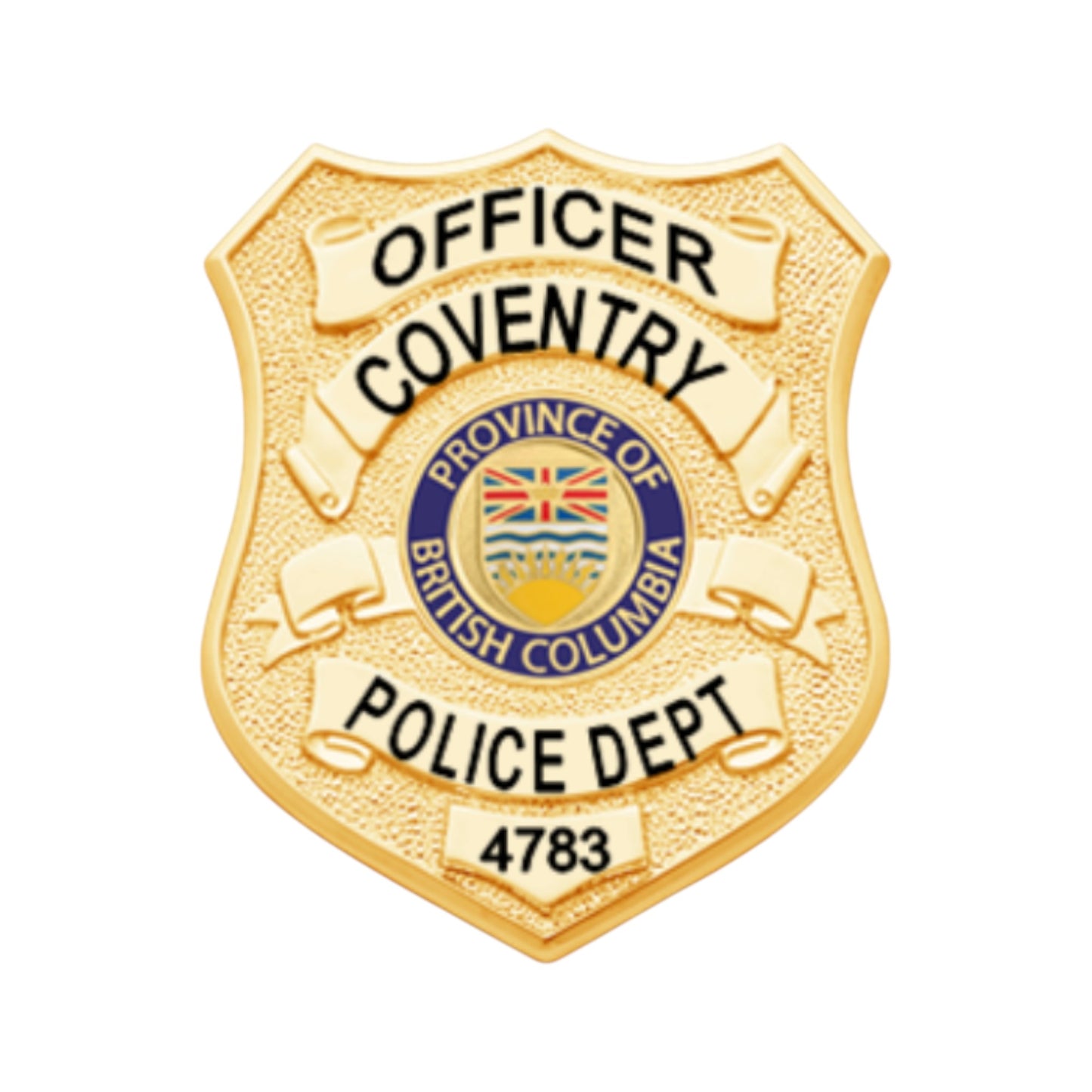 S661EO Smith and Warren Custom Shield Badge