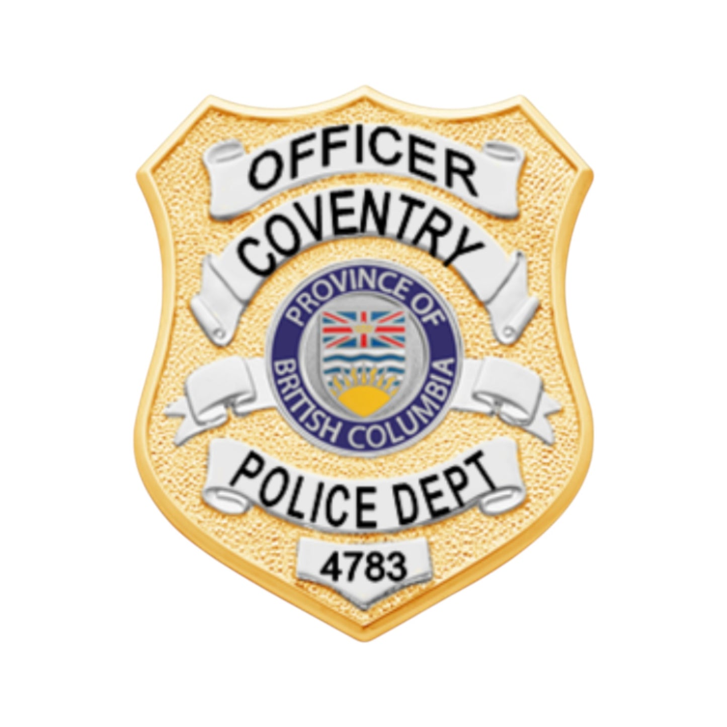 S661EO Smith and Warren Custom Shield Badge