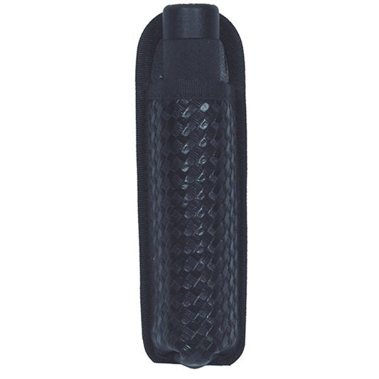 RETRACTABLE BATON POUCH, MONADNOCK® AUTOLOCK 10.5" (26") NO FLAP - CLOSED BELT LOOP - BASKETWEAVE