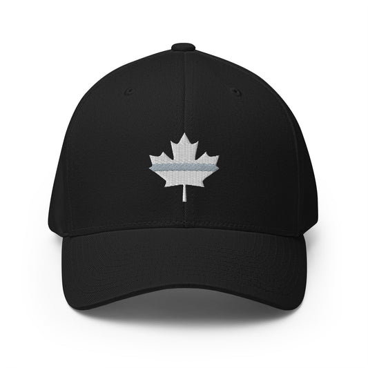Thin Grey Line Maple Leaf Flexfit Hat