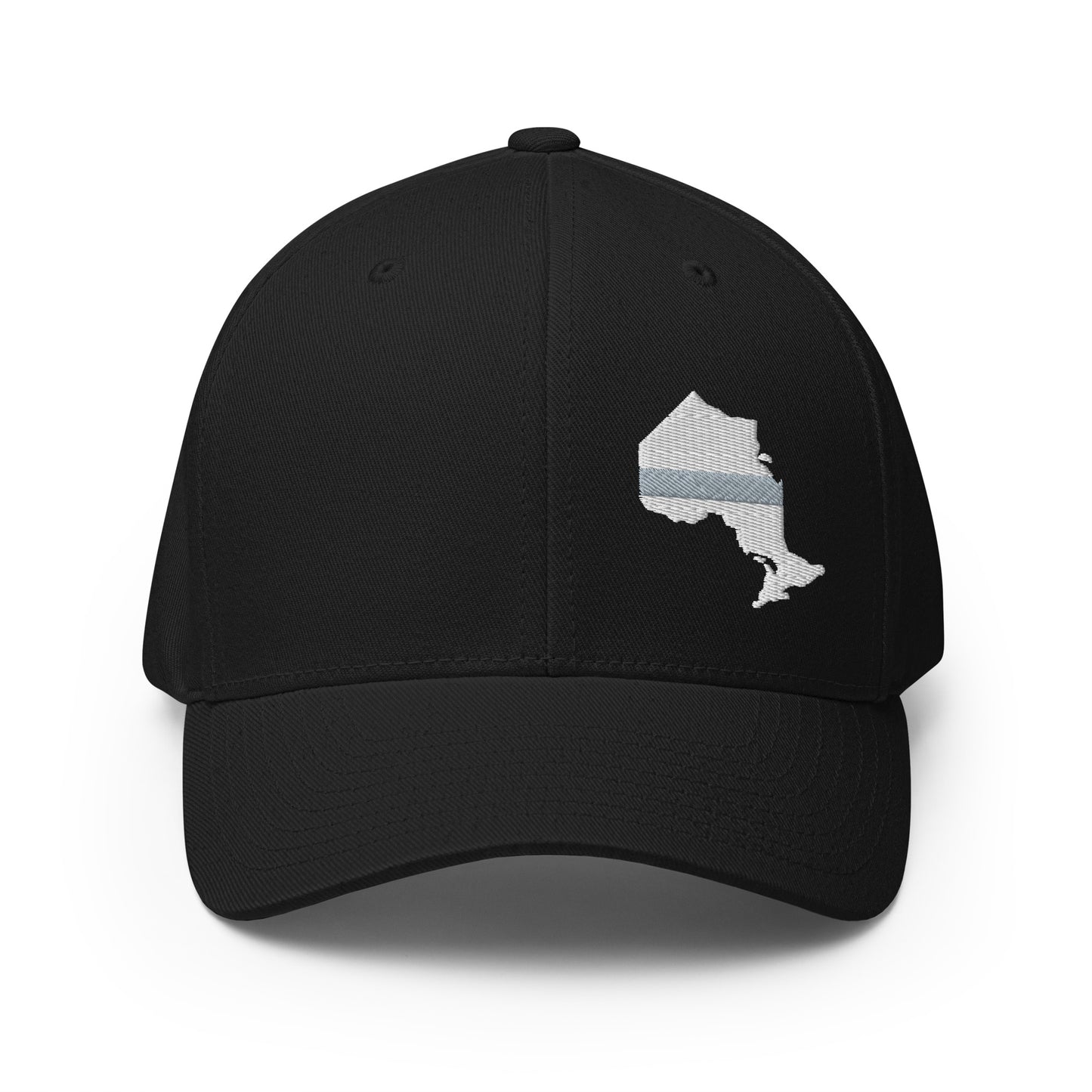 Ontario (ON) Thin Grey Line Flexfit Ball Cap