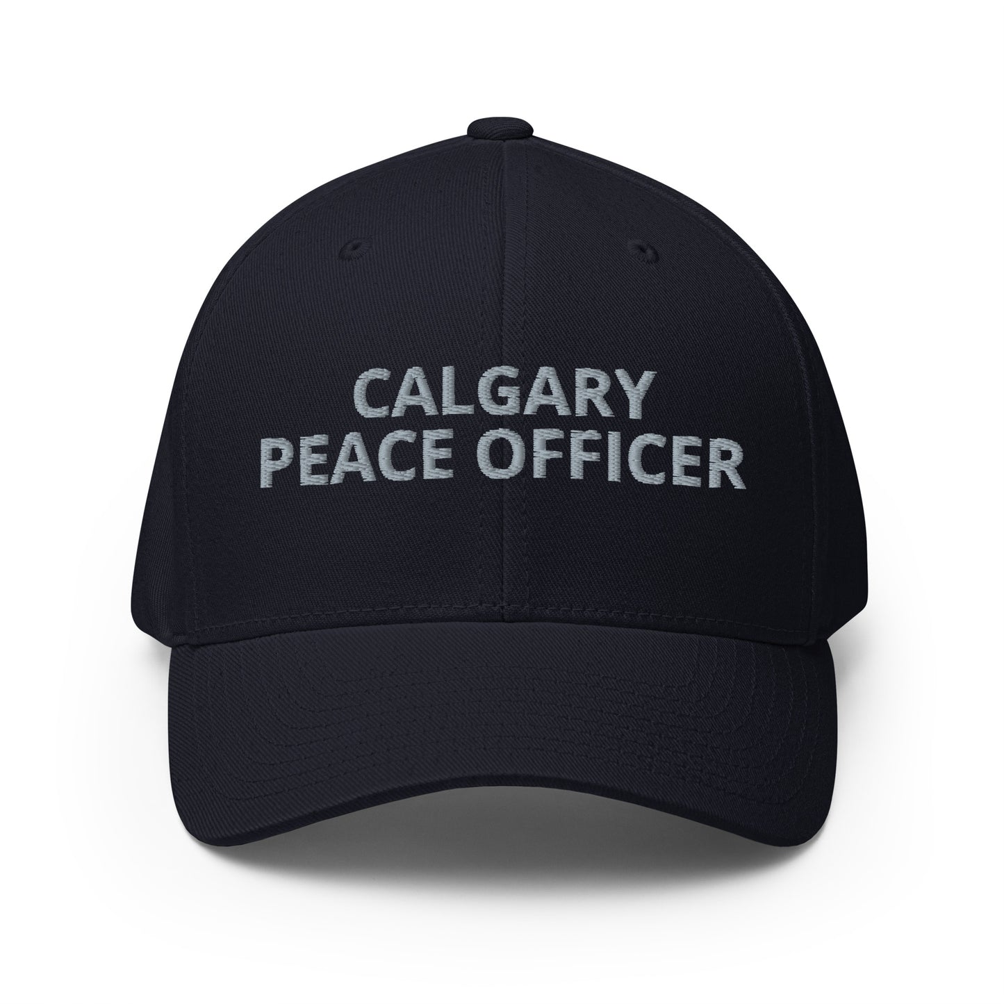 Calgary Peace Officer Custom Badge Number Duty Flexfit Hat