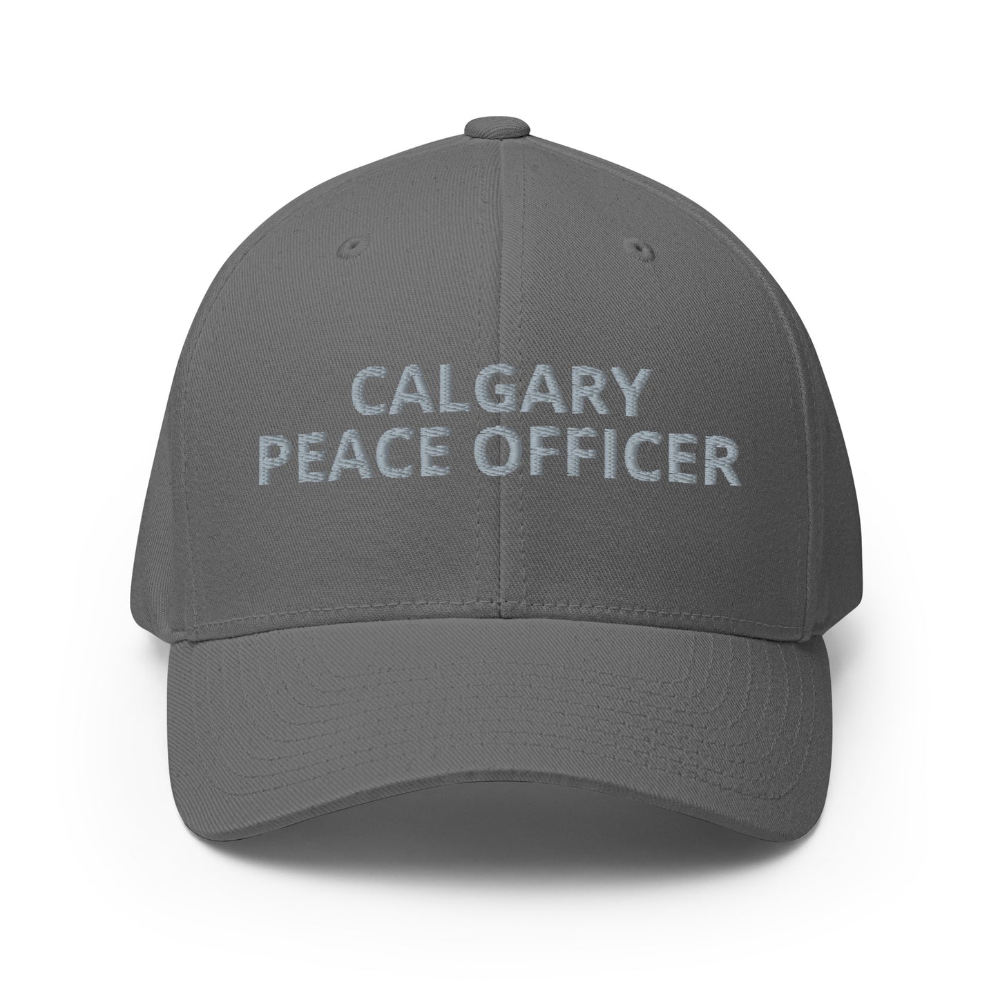 Calgary Peace Officer Custom Badge Number Duty Flexfit Hat