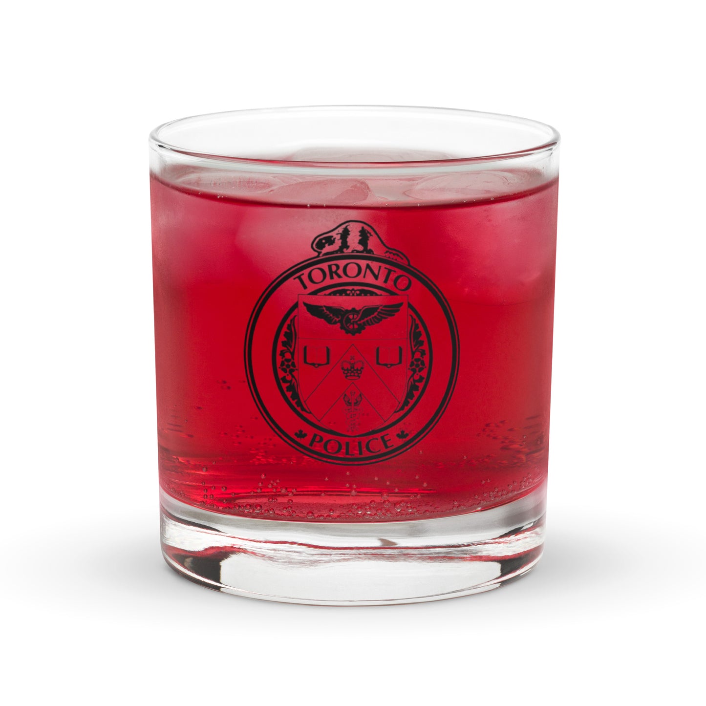Toronto Police Rocks Glass