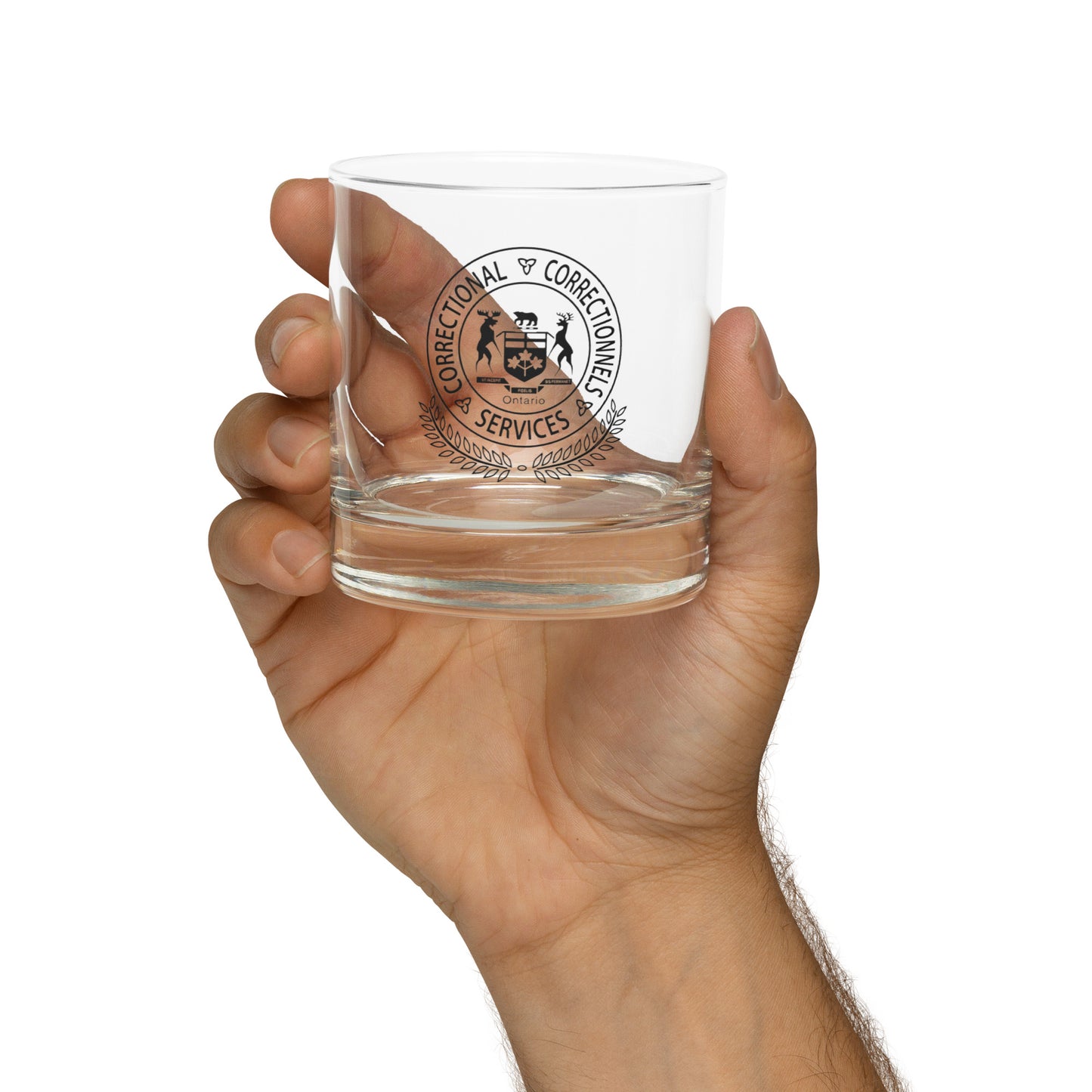 Ontario Corrections Rocks Glass
