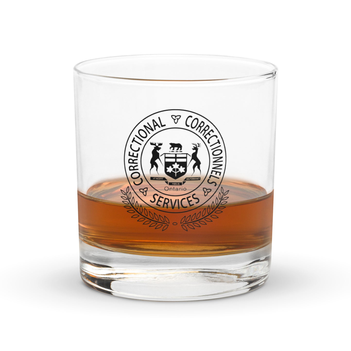 Ontario Corrections Rocks Glass
