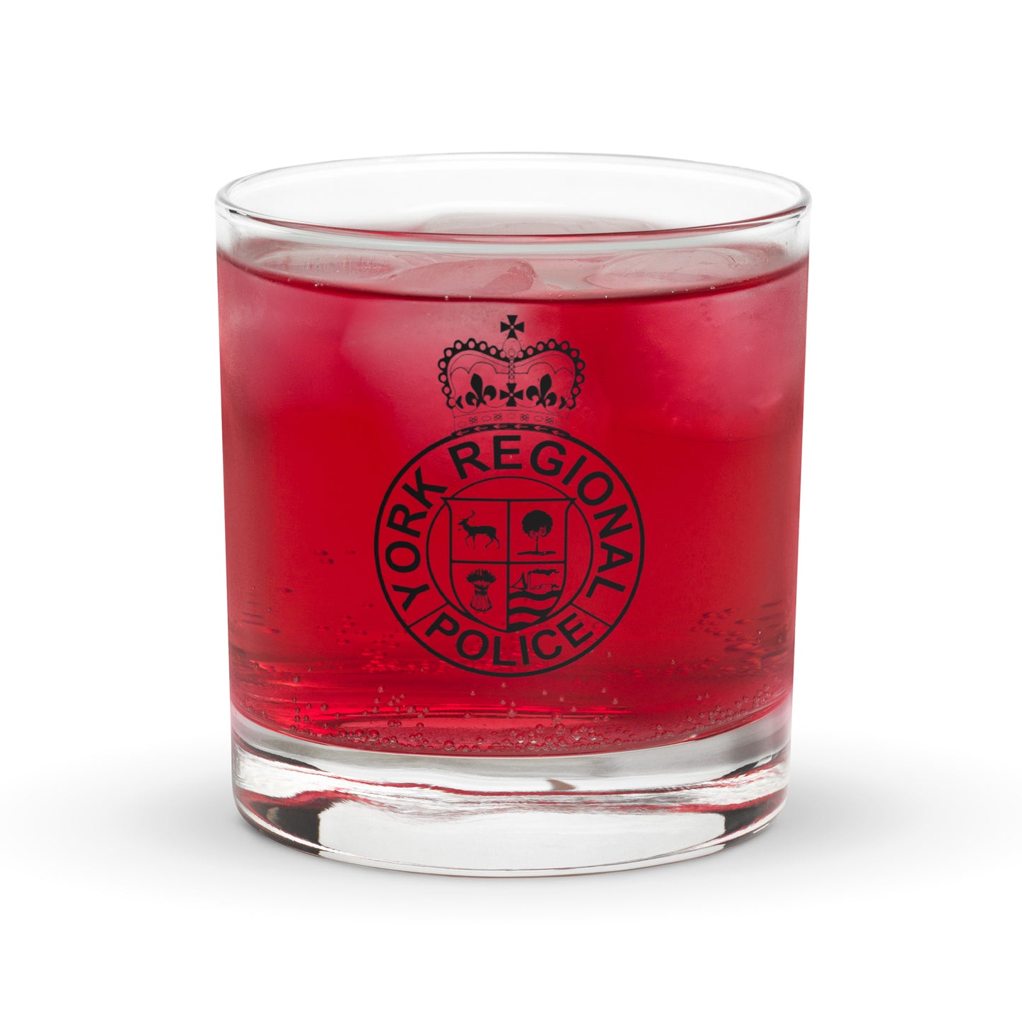 York Regional Police Rocks Glass