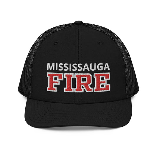 Custom Canadian Fire Department Mesh/ Trucker Hat