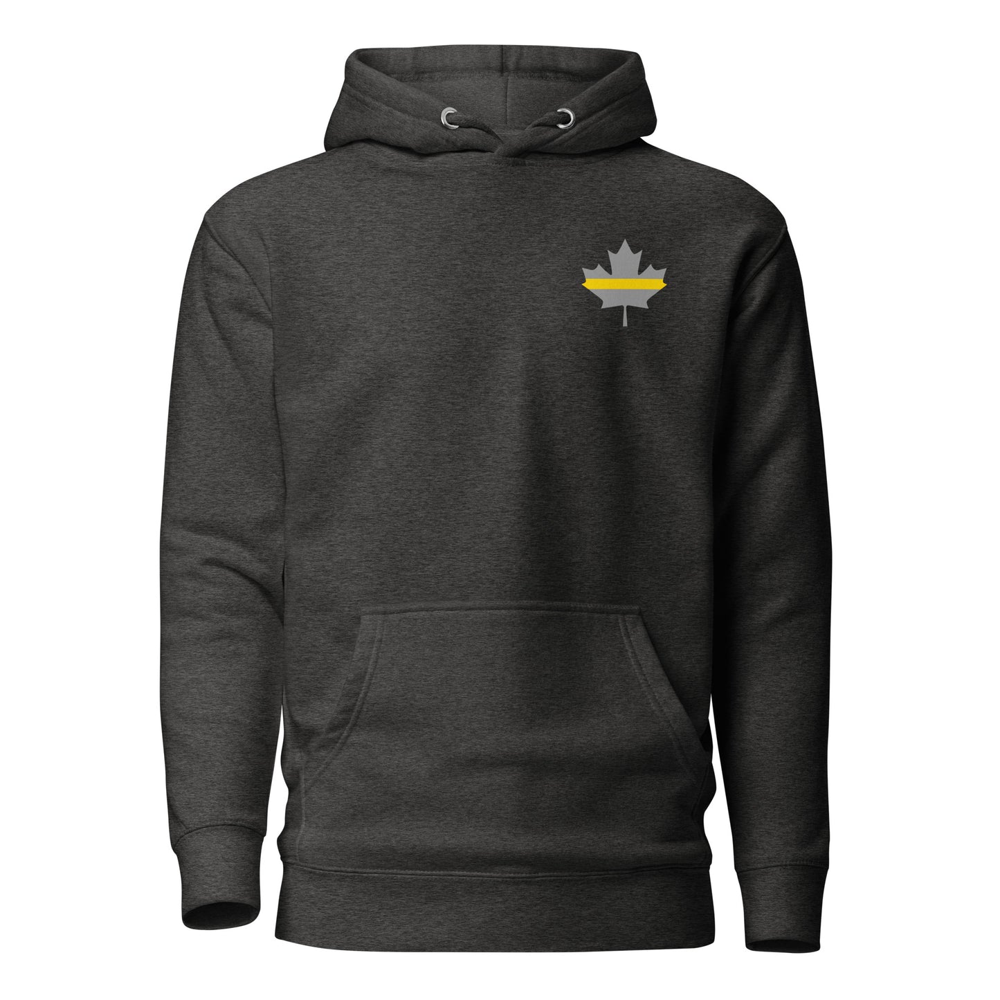 Thin Gold Line Maple Leaf Hoodie