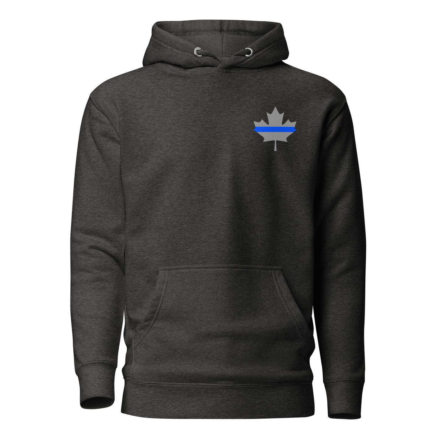 Thin Blue Line Maple Leaf Hoodie