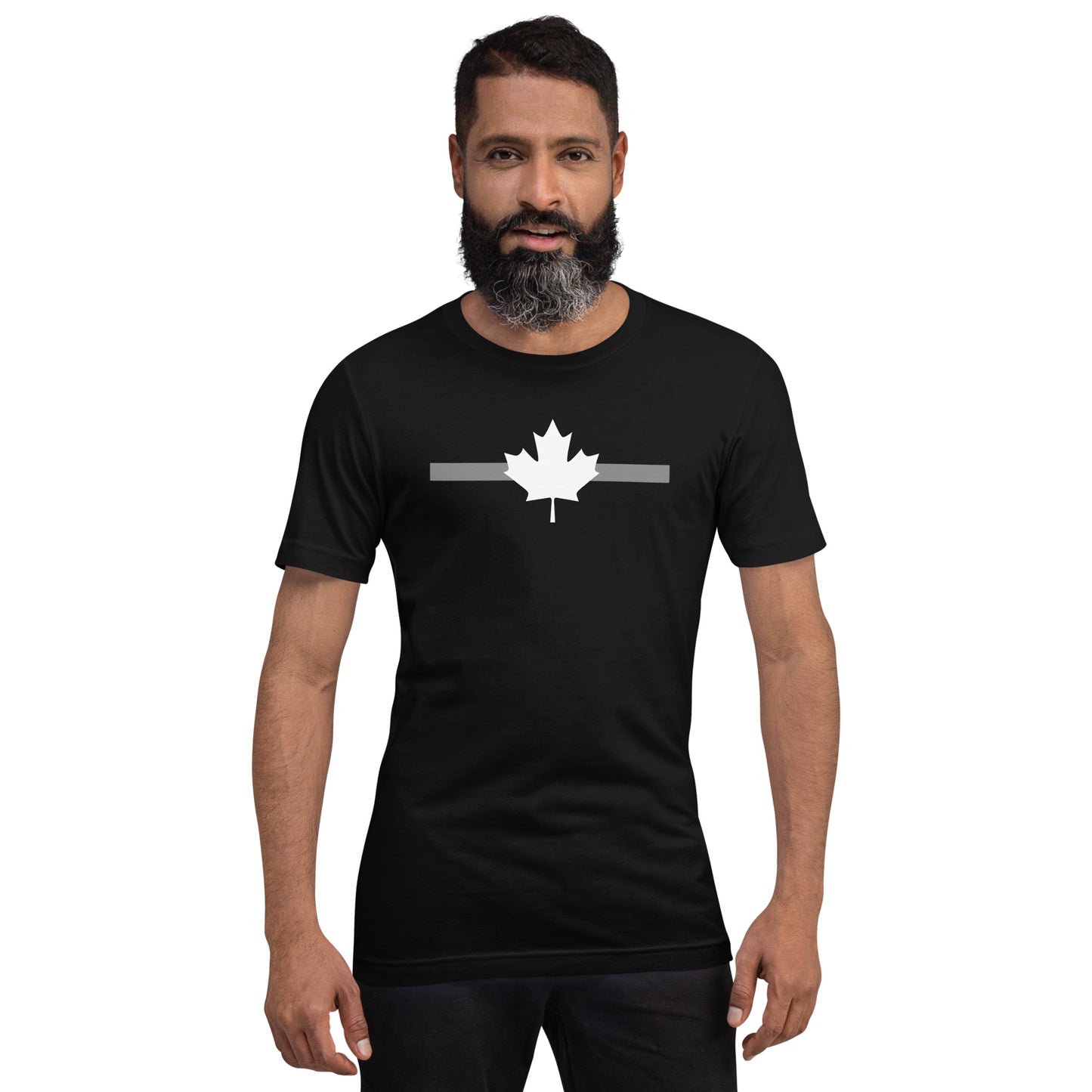 Thin Grey Line Maple Leaf T-shirt