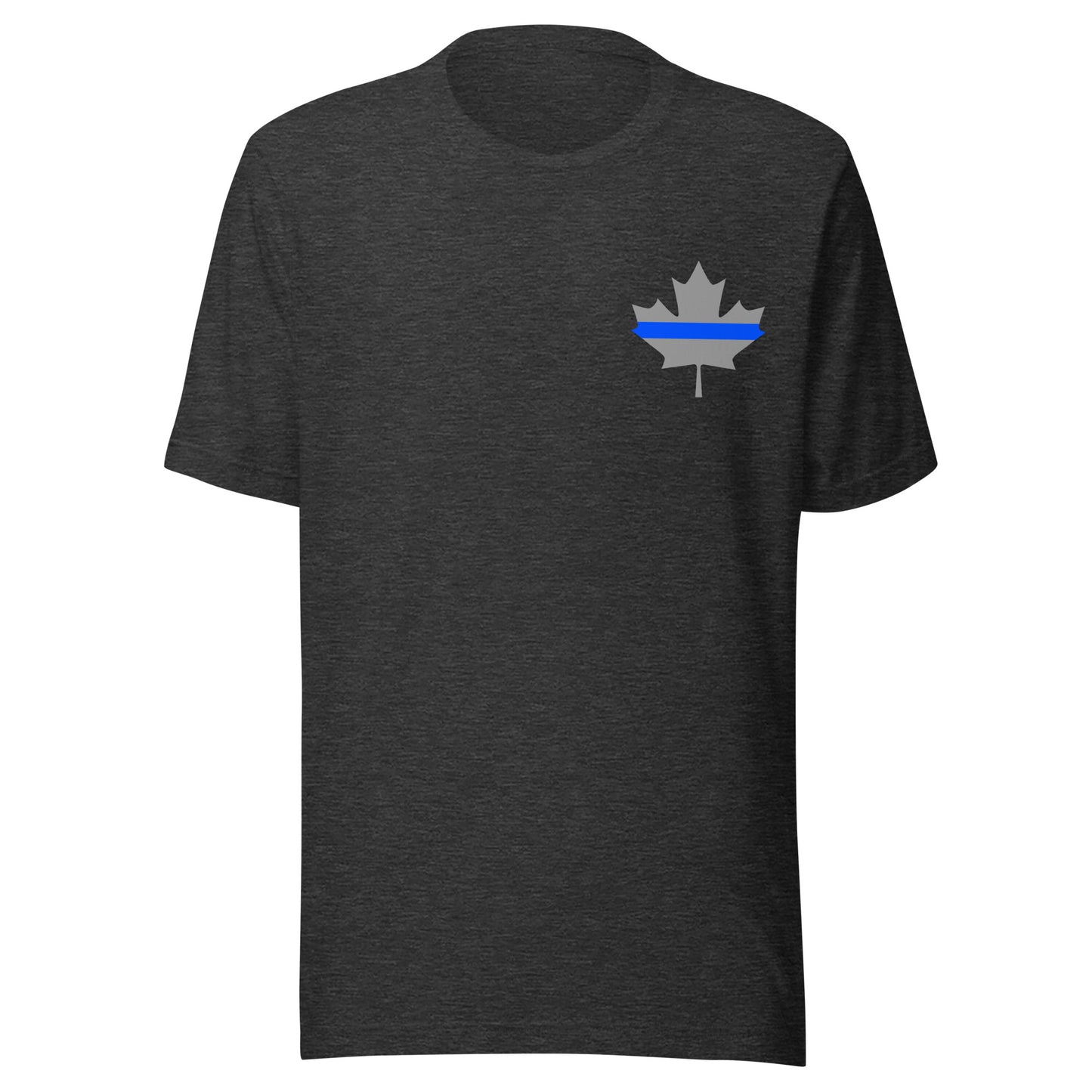 Thin Blue Line Subdued Maple Leaf T-shirt