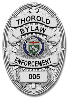 City of Thorold Bylaw Enforcement Badge  - Nickel Electroplate