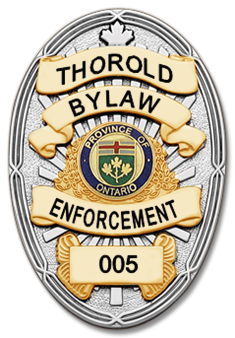 City of Thorold Bylaw Enforcement Badge - SIL-RAY w/ GOL-RAY Panels (Deluxe Finish)