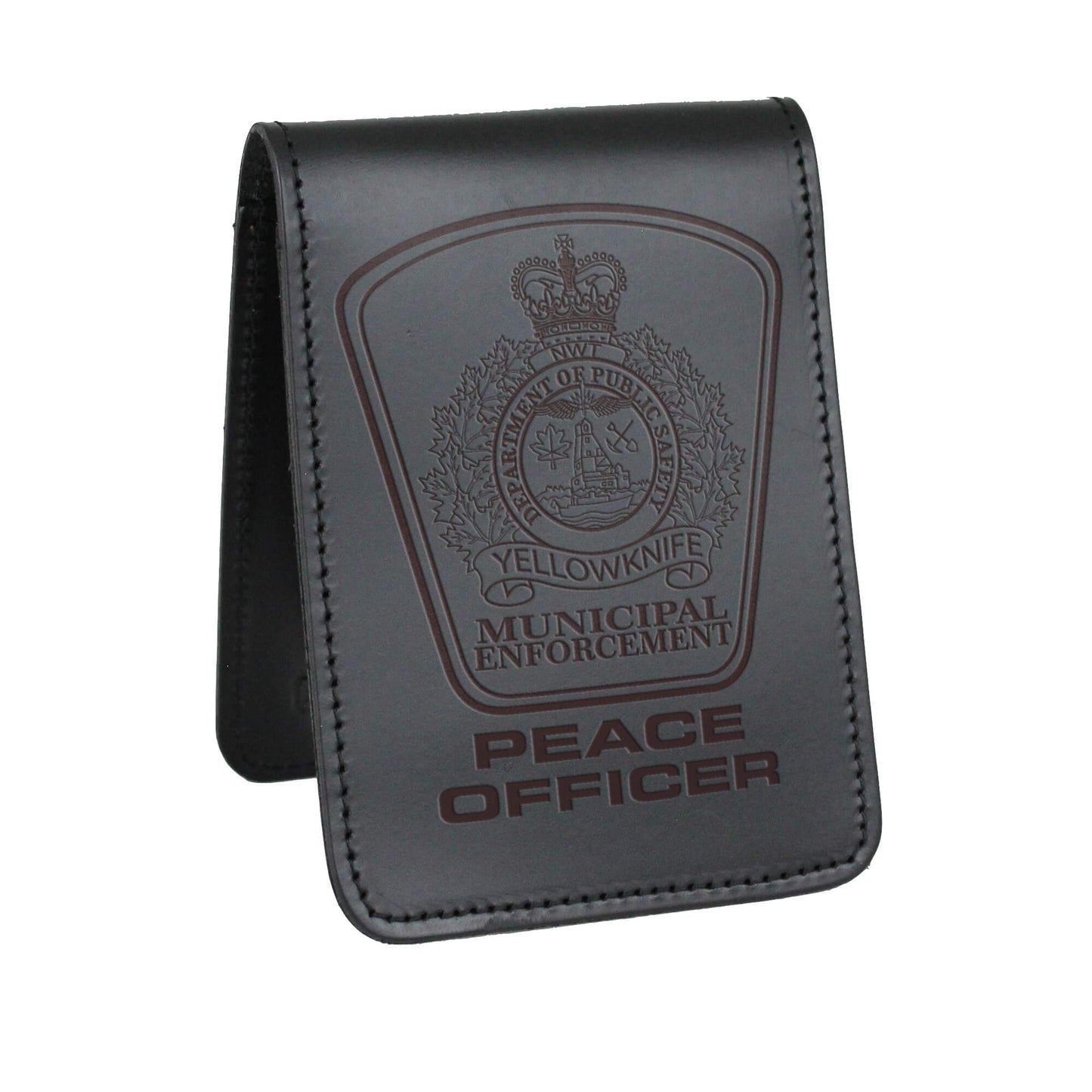 Yellowknife Municipal Enforcement Peace Officer Notebook Cover-Perfect Fit-911 Duty Gear Canada