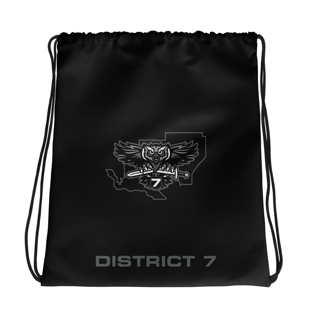 District 7 Drawstring bag