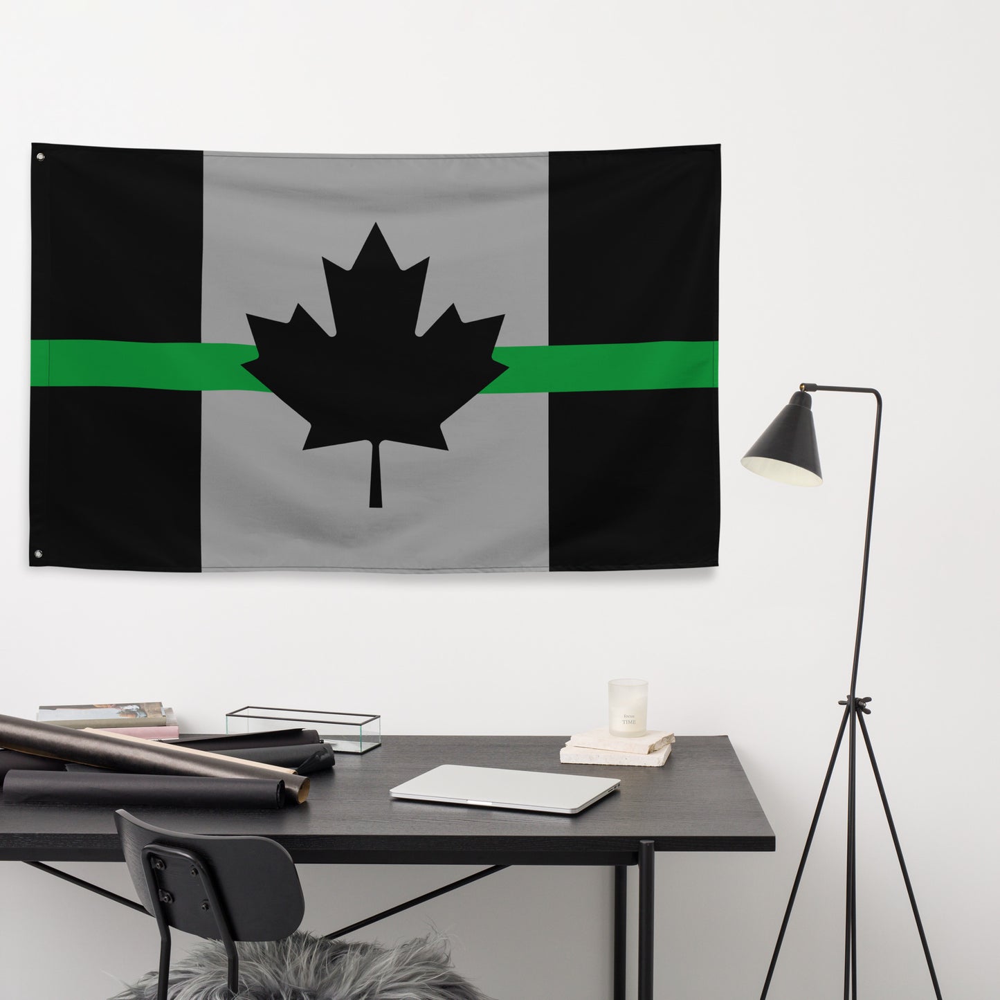 Thin Green Line Canada Flag-911 Duty Gear Canada-911 Duty Gear Canada