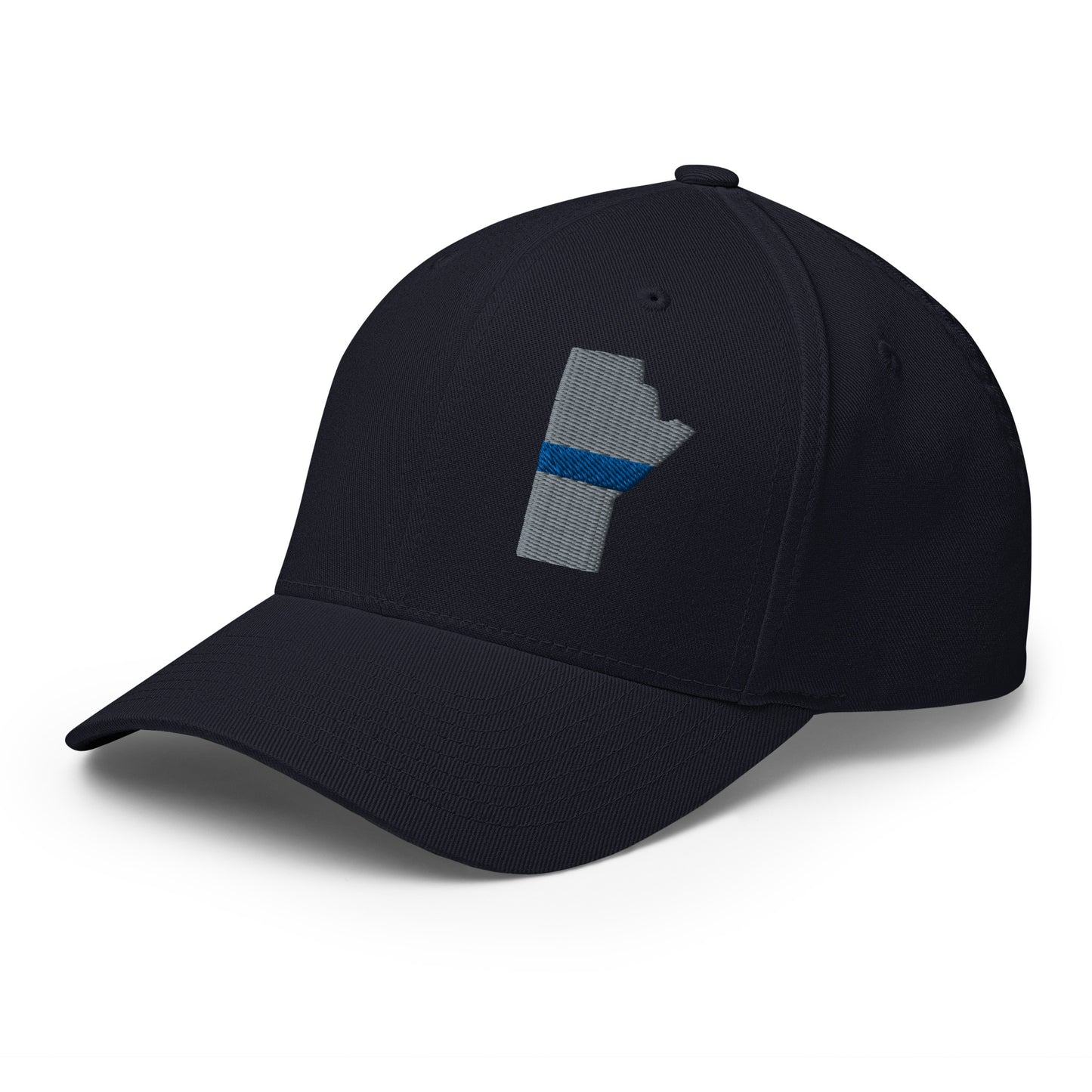 Manitoba (MB) Thin Blue Line Flexfit Ball Cap