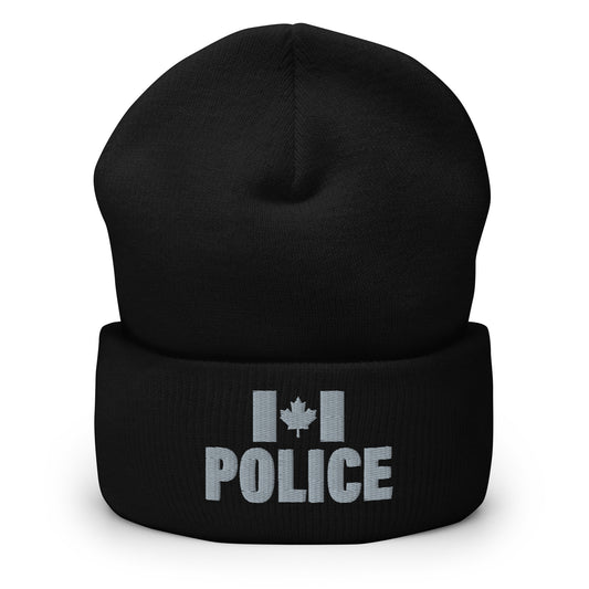 Canadian Police Cuffed Patrol Toque-911 Duty Gear Canada-911 Duty Gear Canada