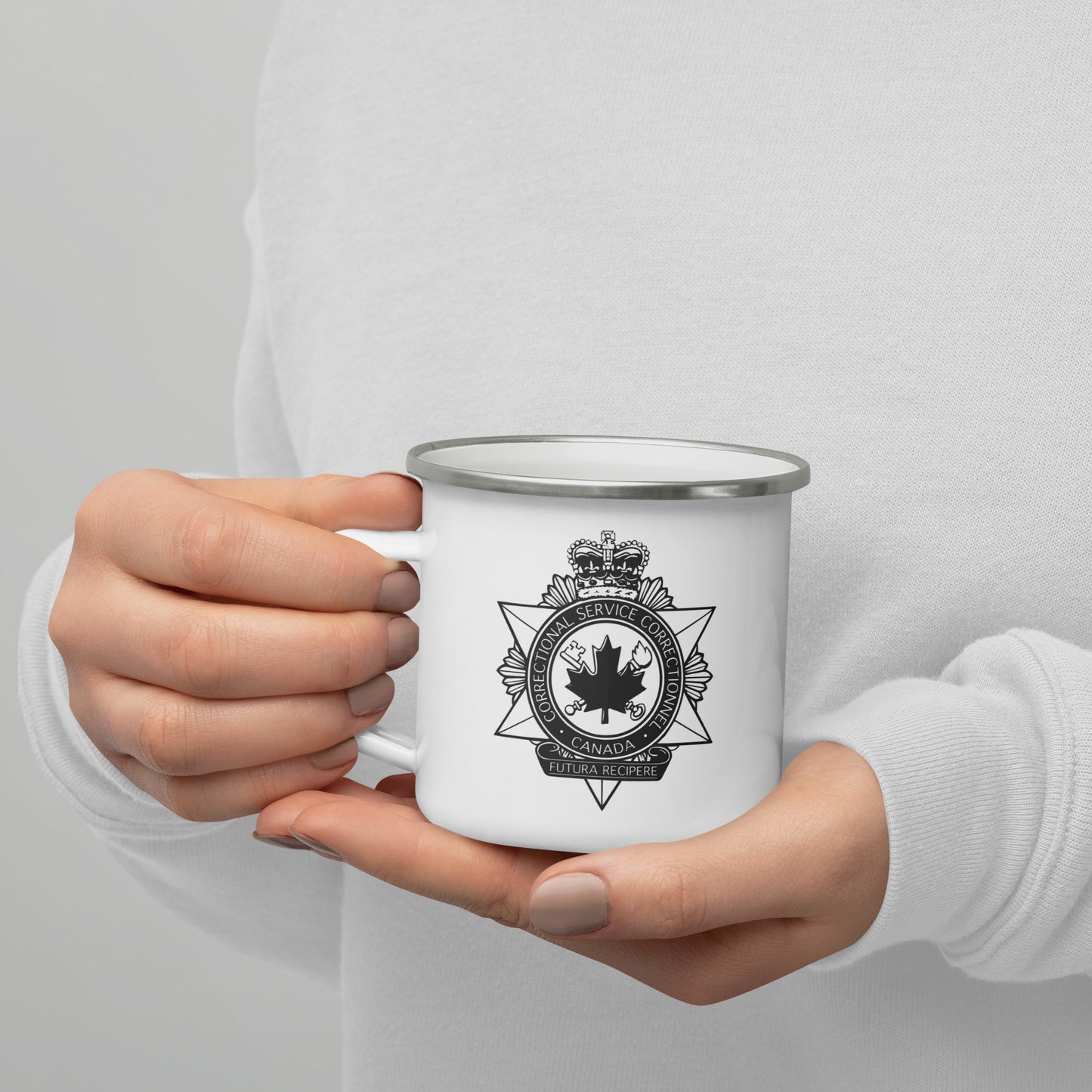 Correctional Services Canada (CSC) Enamel Mug