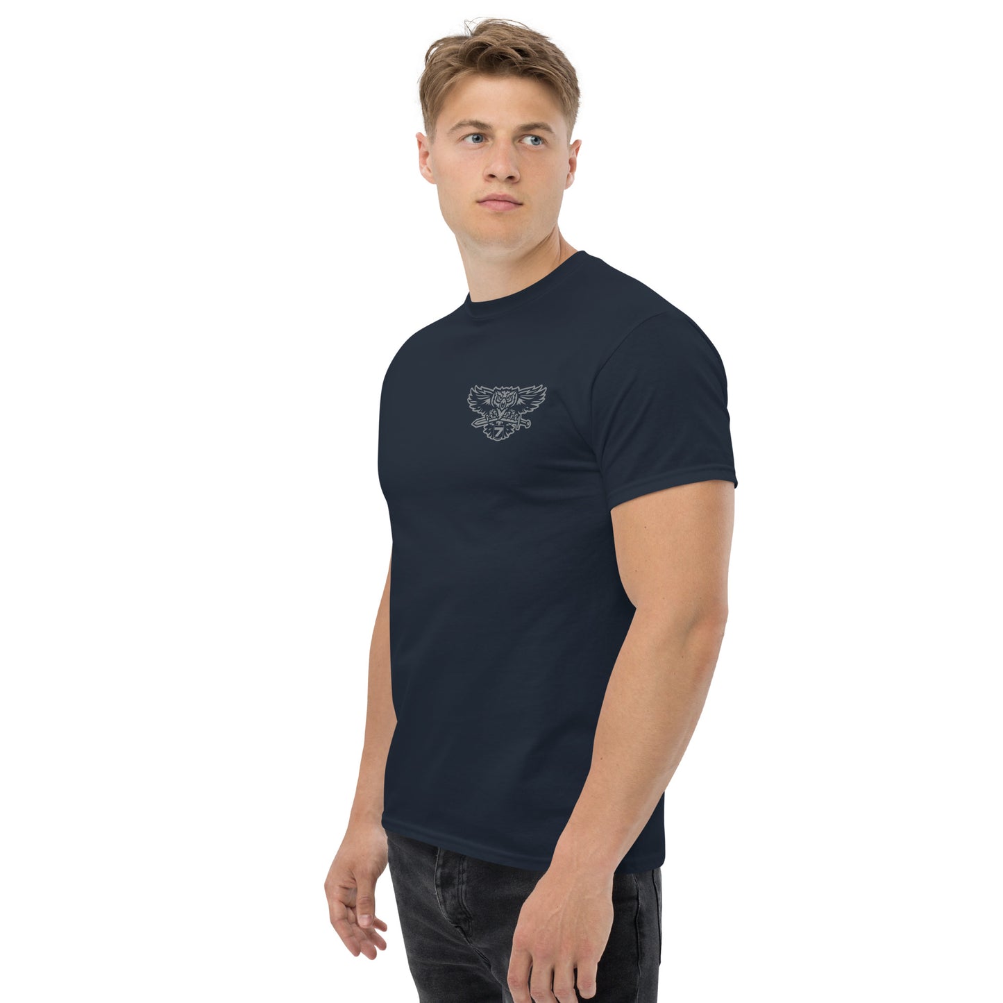 Gildan District 7 Subdued T-Shirt Front & Back Print