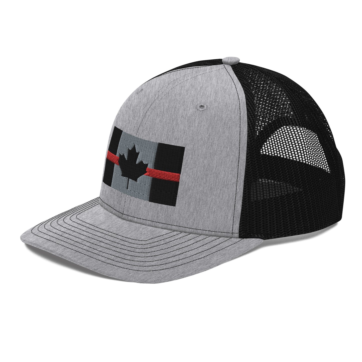 Canadian Thin Red Line Richardson Trucker Snapback Cap