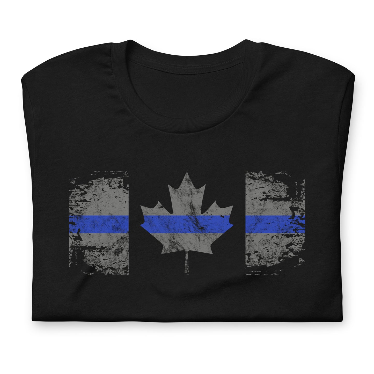 Canadian Thin Blue Line Unisex Premium T-Shirt-911 Duty Gear Canada-911 Duty Gear Canada