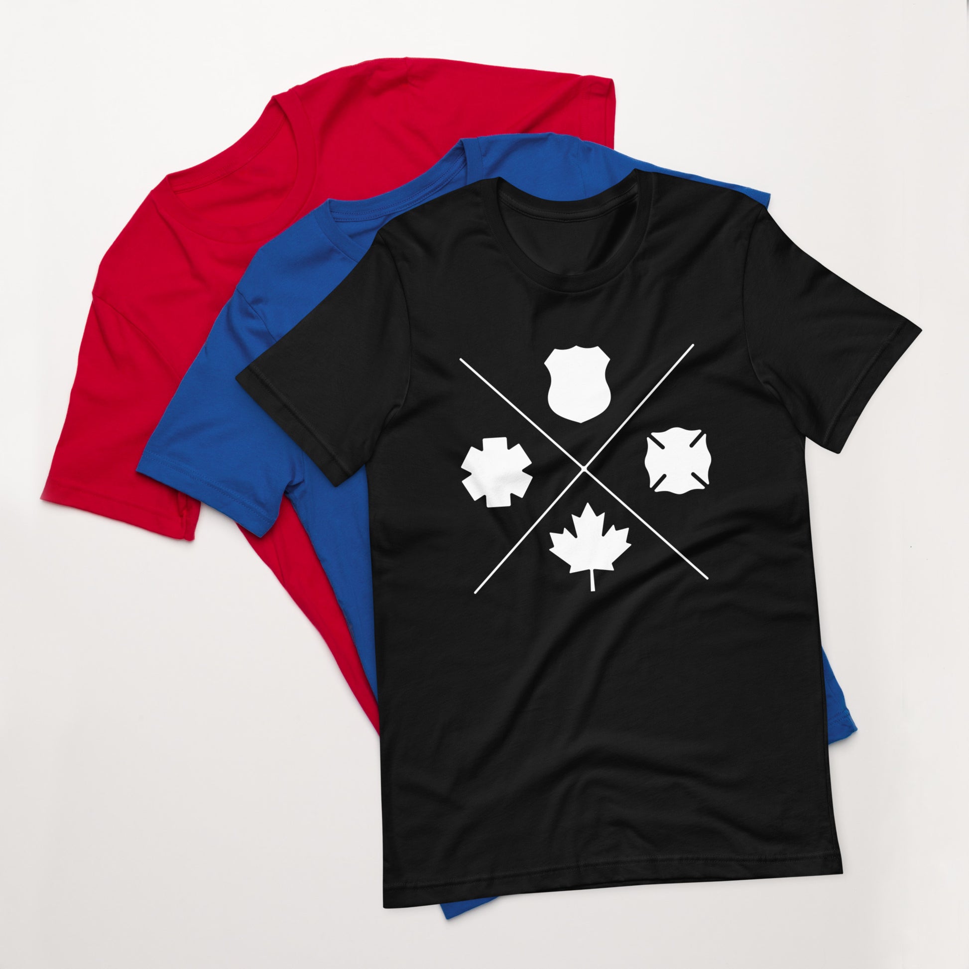 First Responder Support Unisex Premium T-Shirt-911 Duty Gear Canada-911 Duty Gear Canada