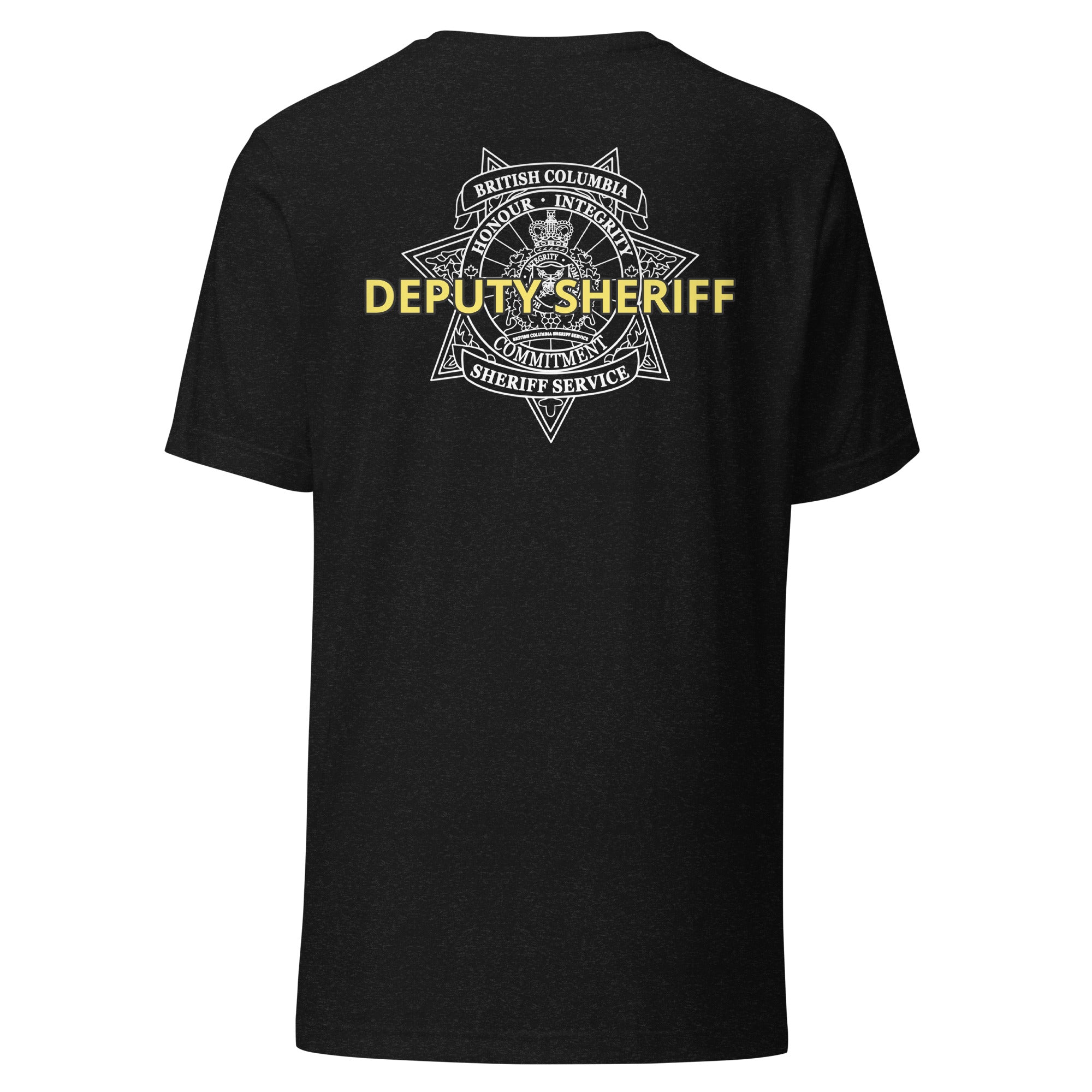 British Columbia BC Sheriff Custom Duty TShirt 911 Duty Gear